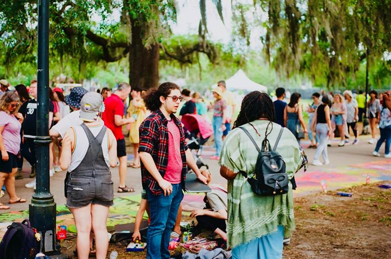 a festival in Florida