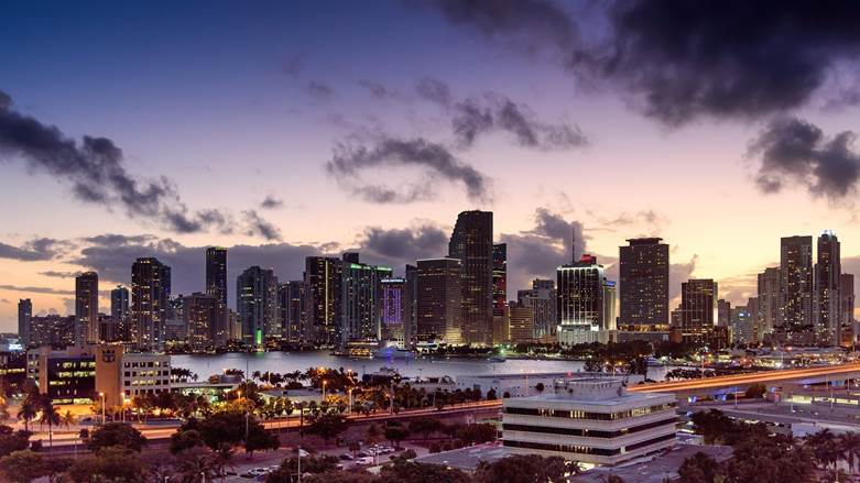 Florida during the night.