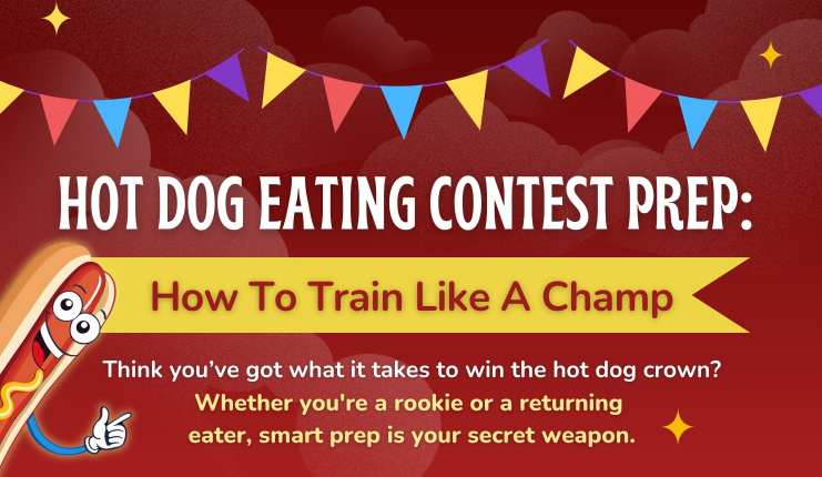 Hot Dog Eating Contest Prep: Train Like a Champion – An Infographic